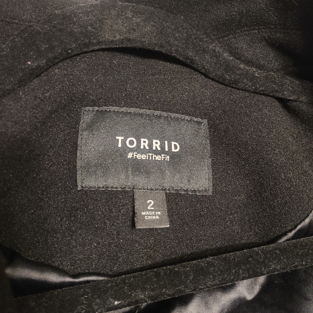 Tie Front Coat - Picture 8 of 10
